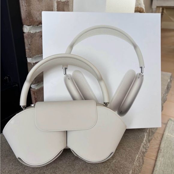 White Airpods Pro Max A1 Quality